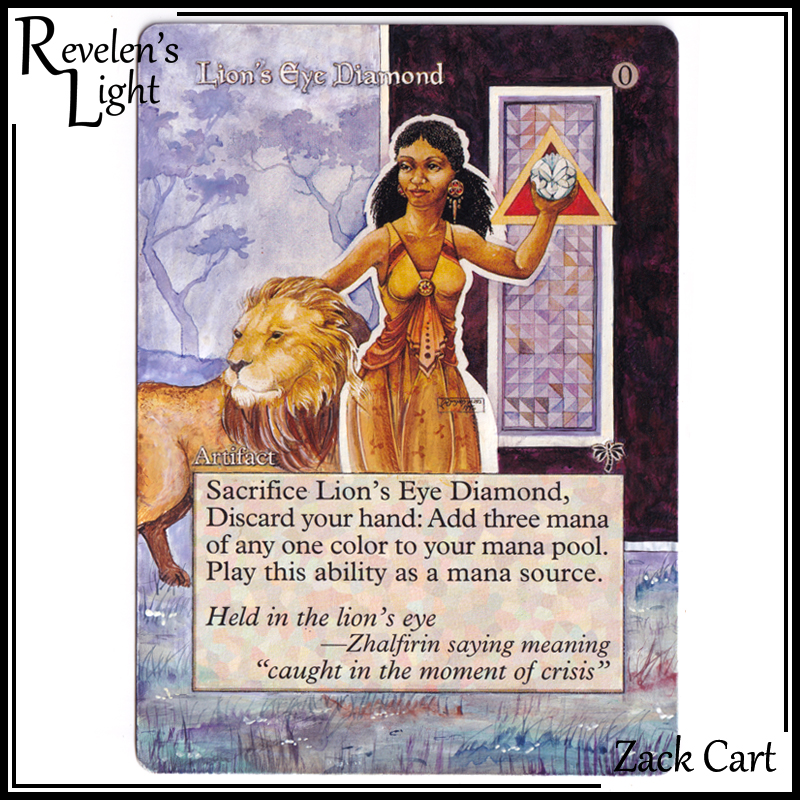 Lion's Eye Diamond Alter